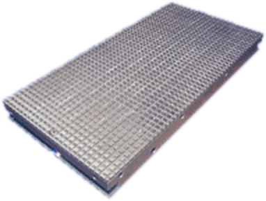 Spannplatte aus Aluminium